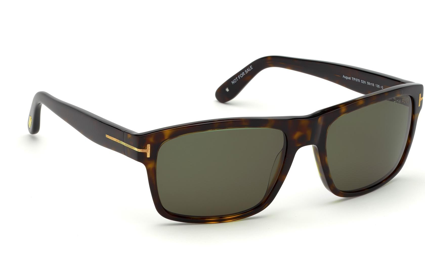 Tom Ford August Sunglasses FT0678 52N