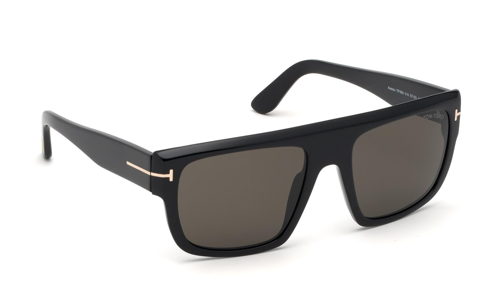 Tom Ford Alessio Sunglasses FT0699 01A