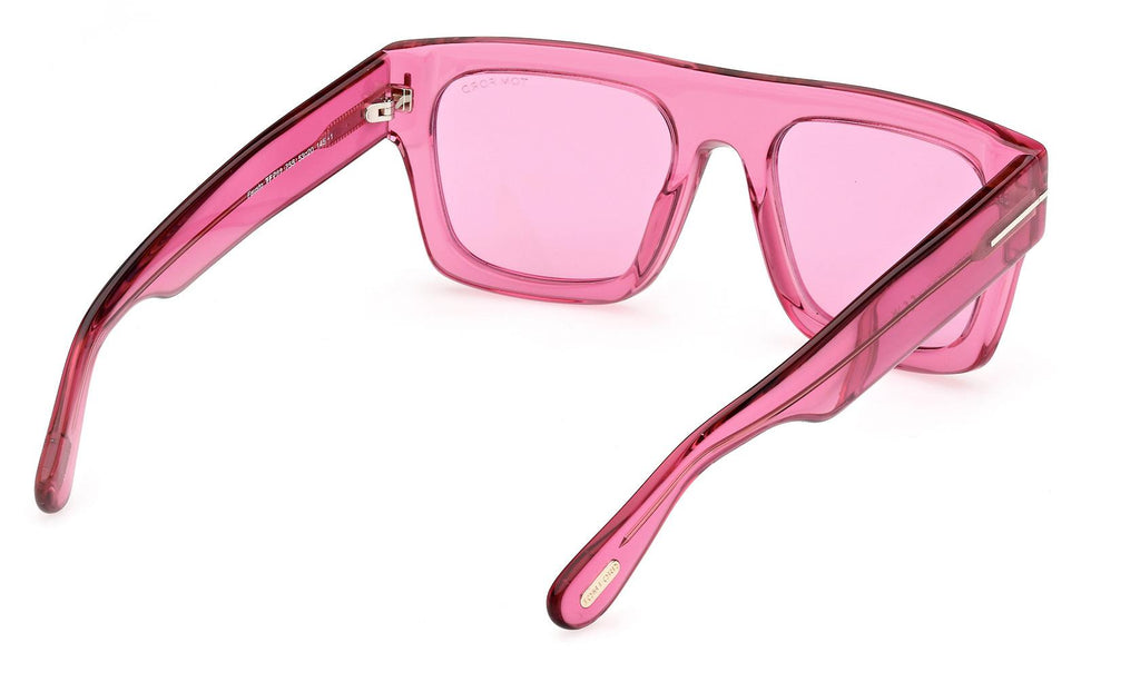 Tom Ford Fausto Pink Sunglasses Tom Ford - Fausto rectangular sunglasses TOM FORD main image 2