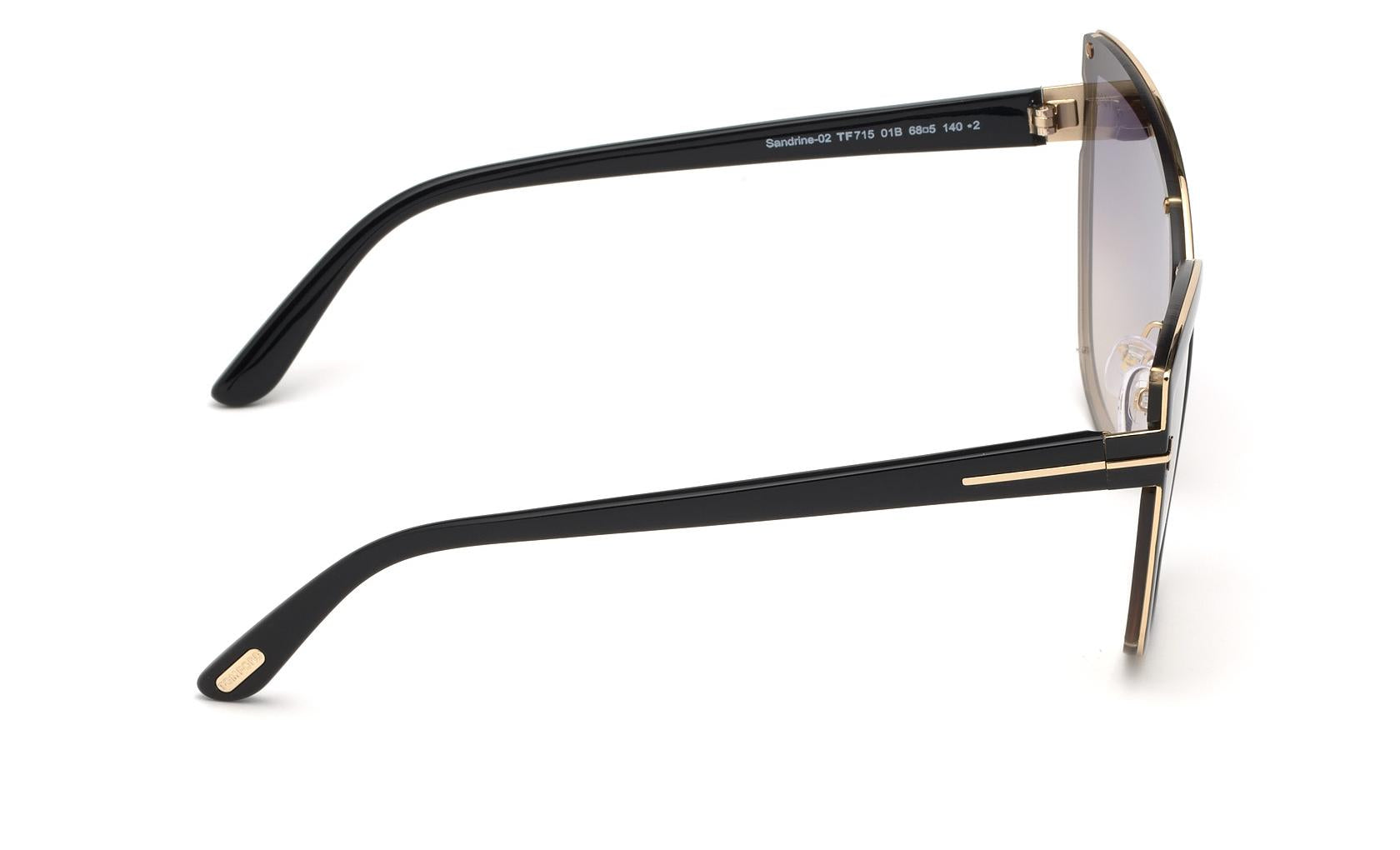 Tom Ford Sandrine-02 Sunglasses FT0715 01B