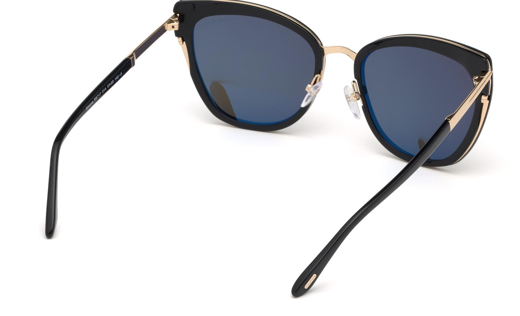Tom Ford Simona Sunglasses FT0717 01A