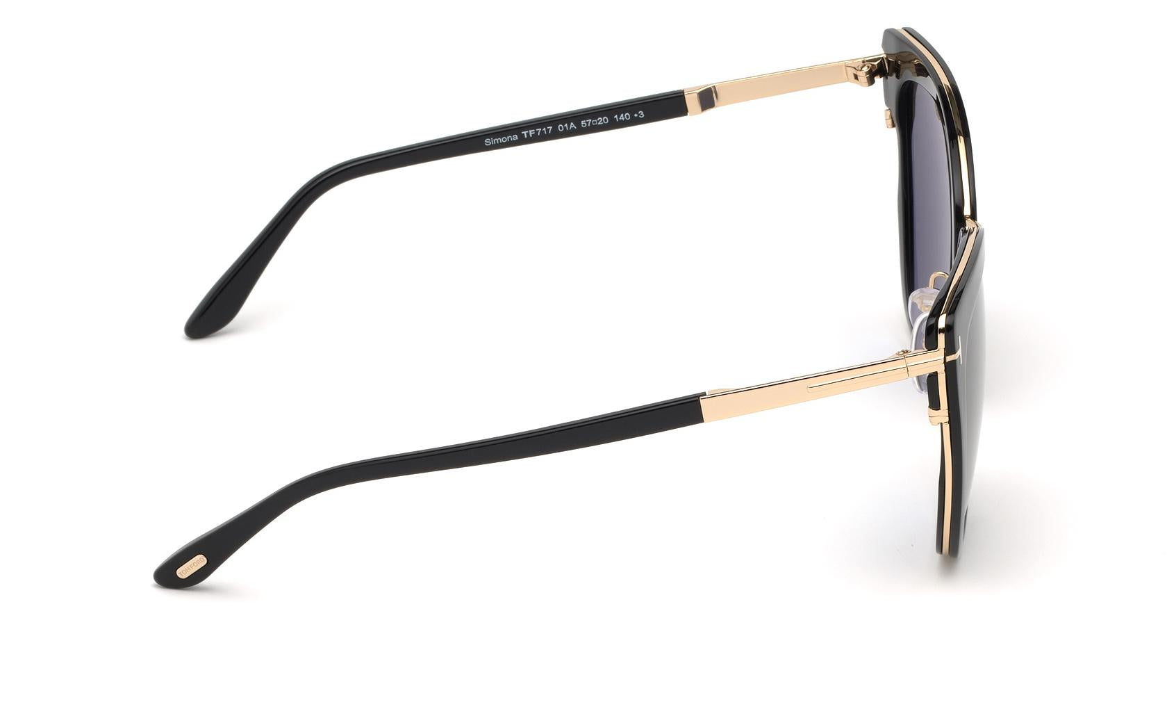 Tom Ford Simona Sunglasses FT0717 01A