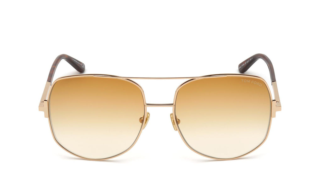 TOM FORD LENNOX TF783 28B AVIATOR GOLD SUNGLASSES NEW Tom Ford Lennox FT0783 28F - Sunglasses for Woman – LookerOnline main image 3