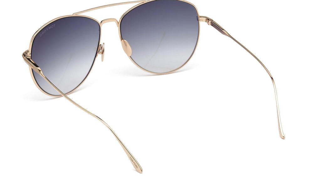NEW! Tom Ford Mila Sunglasses Tom Ford Mila Oversize Sunglasses - Black Sunglasses  main image 4
