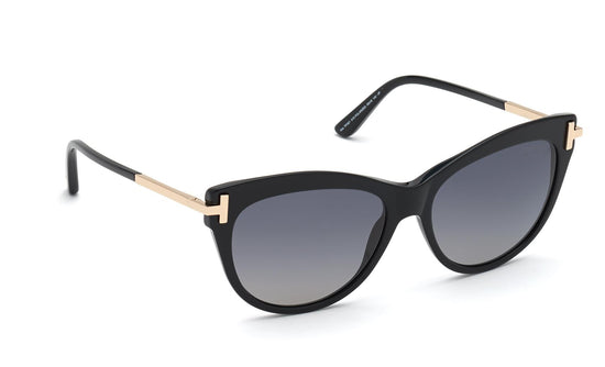 Load image into Gallery viewer, Tom Ford Kira Sunglasses FT0821 01D
