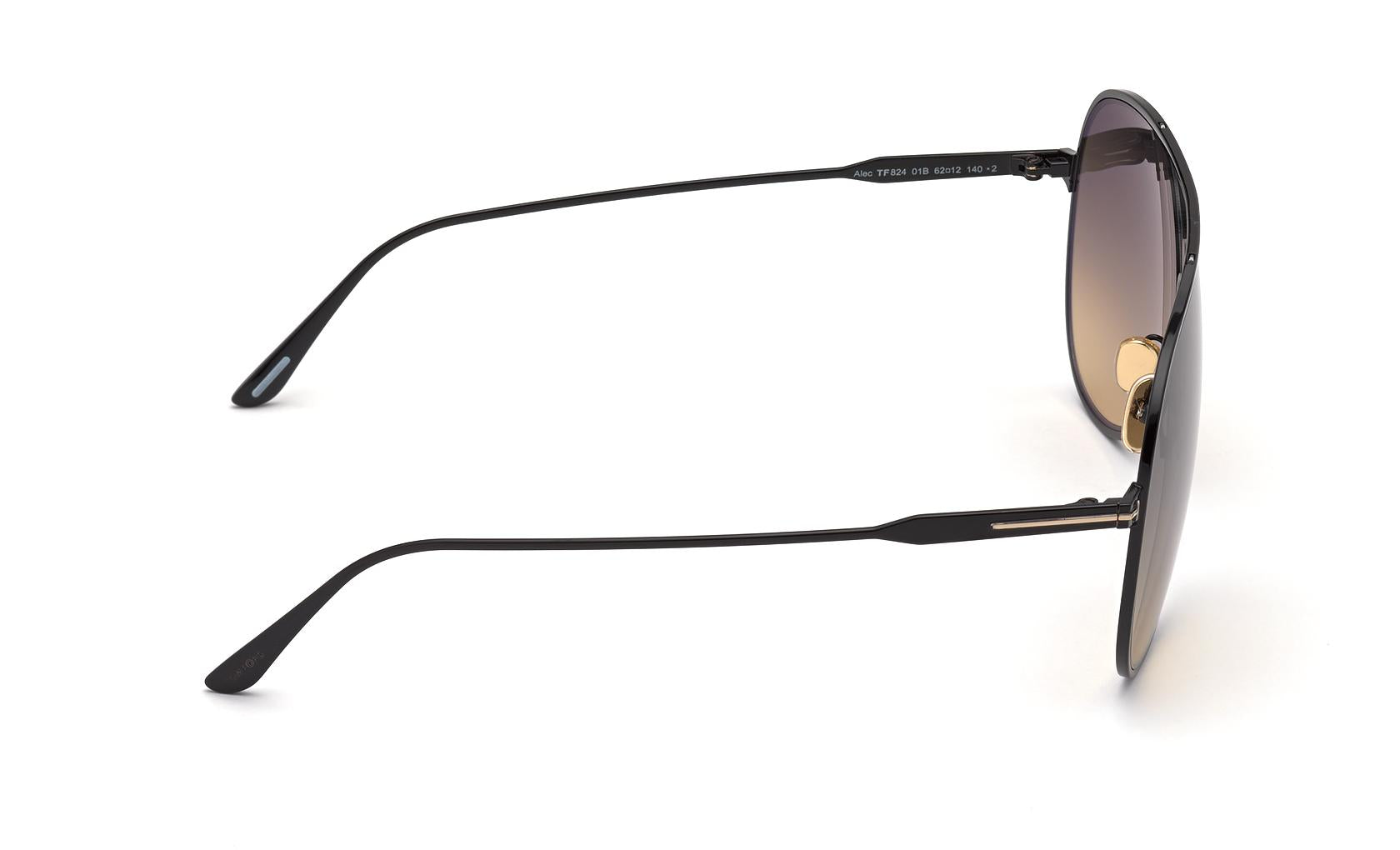 Tom Ford Alec Sunglasses FT0824 01B