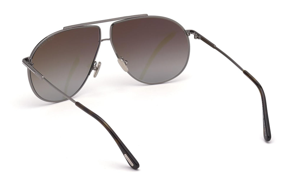 TOM FORD Riley Sunglass Frames Tom Ford Rellen Sunglasses FT1093 01V Shiny Black - eye-oo.com main image 3