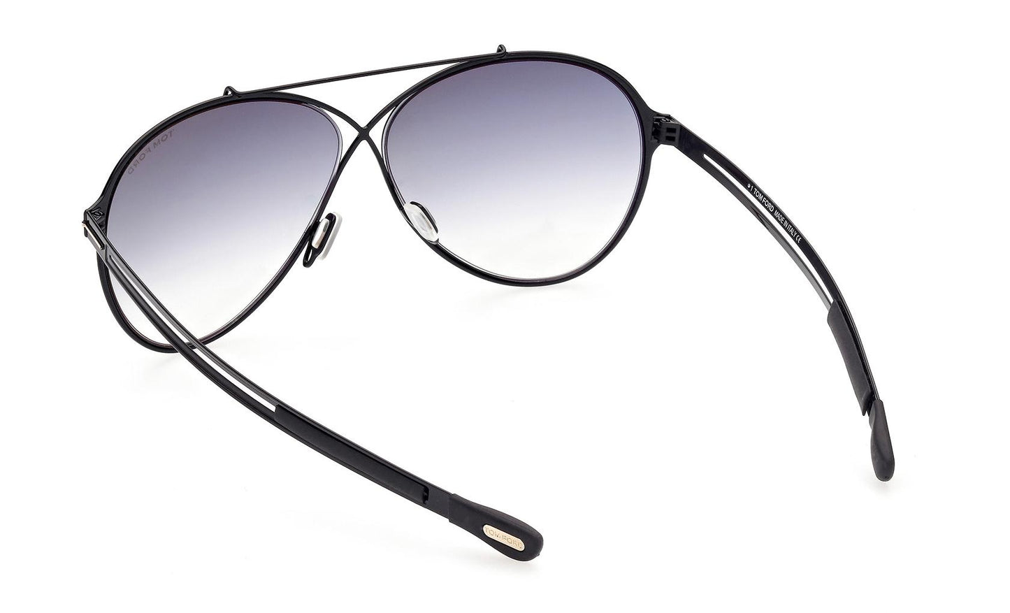 Load image into Gallery viewer, Tom Ford Rocco Sunglasses FT0828 01B
