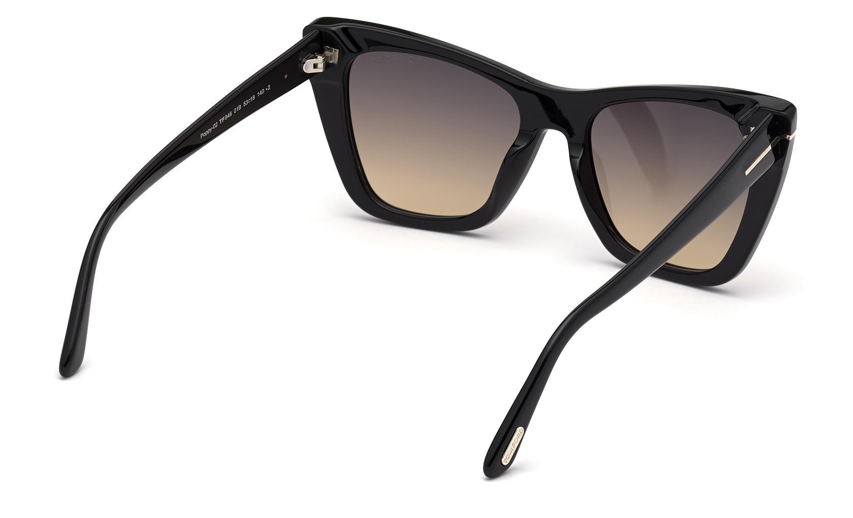 Tom Ford Poppy-02 Sunglasses FT0846 01B