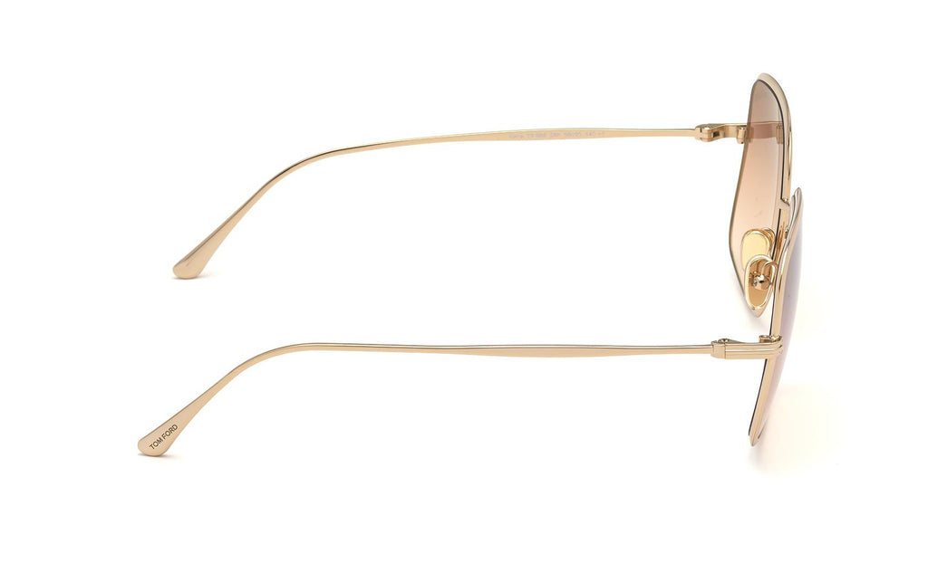 New Authentic Tom Ford Keira FT0865 28B Square Sunglasses tom-ford-keira-sunglasses-  main image 2