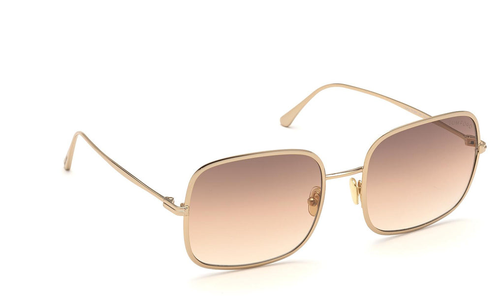 New Authentic Tom Ford Keira FT0865 28B Square Sunglasses tom-ford-keira-sunglasses-  main image 4