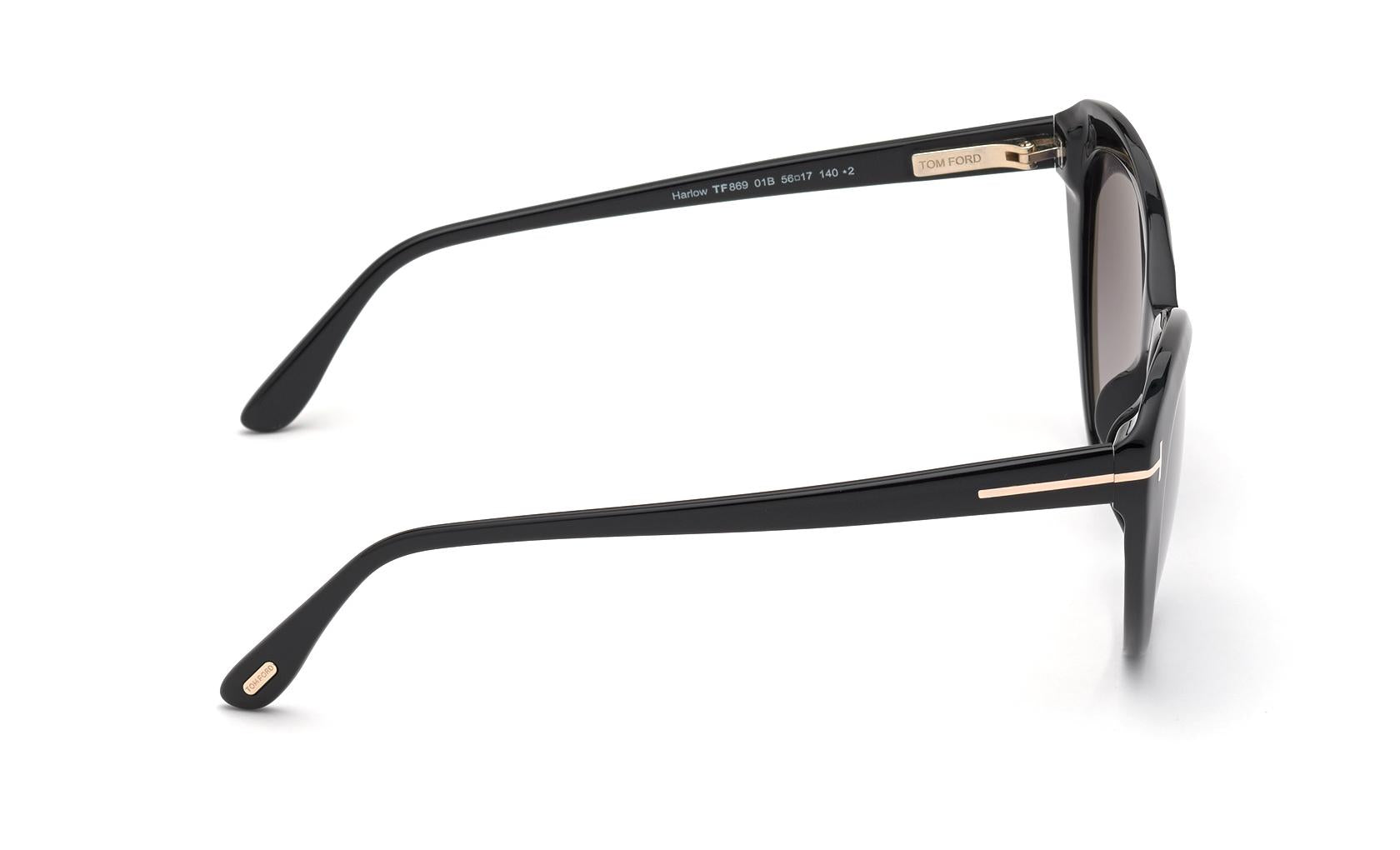 Tom Ford Harlow Sunglasses FT0869 01B