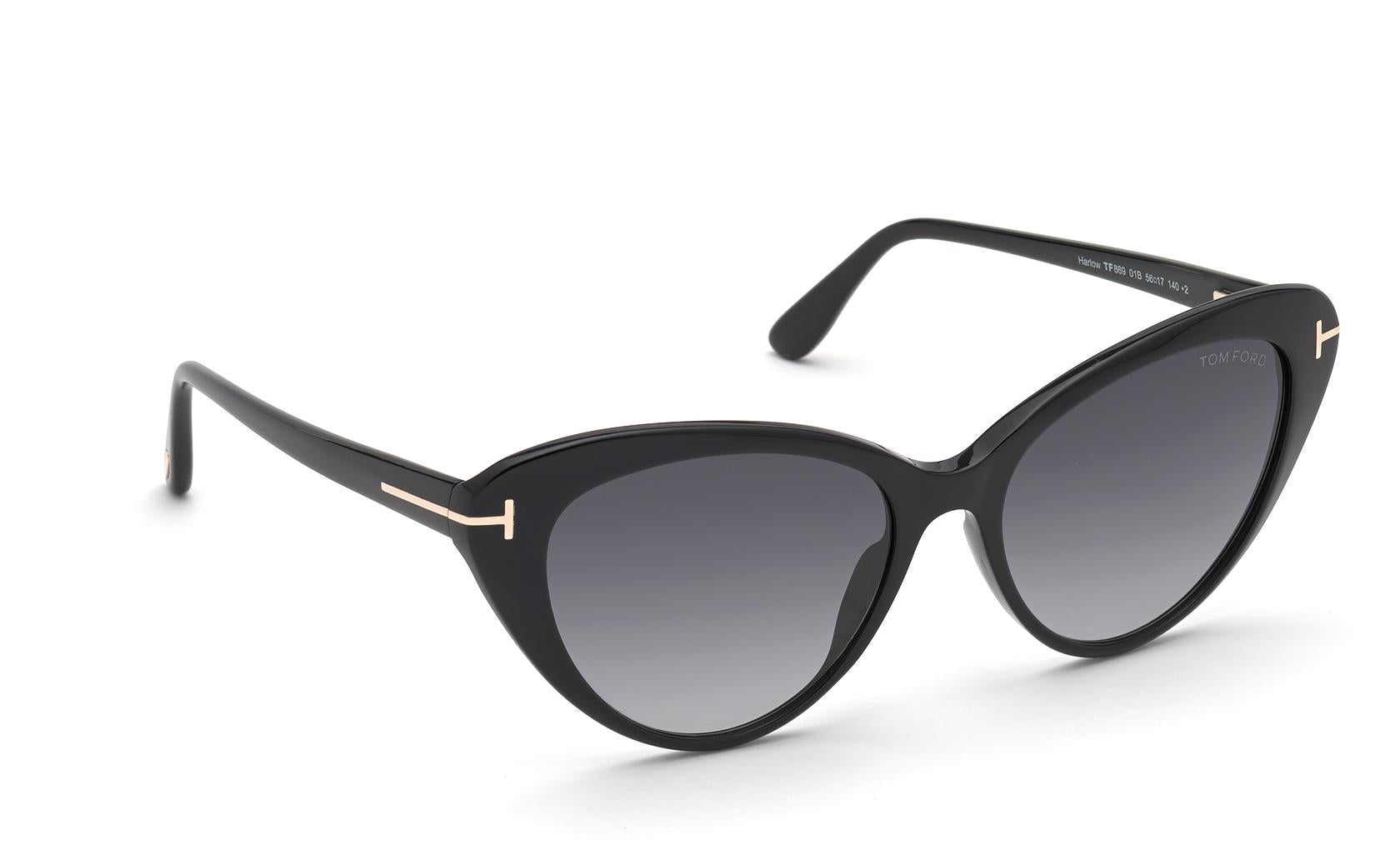 Tom Ford Harlow Sunglasses FT0869 01B
