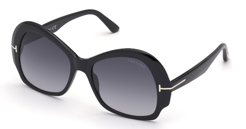 Tom Ford Zelda Sunglasses FT0874 01B