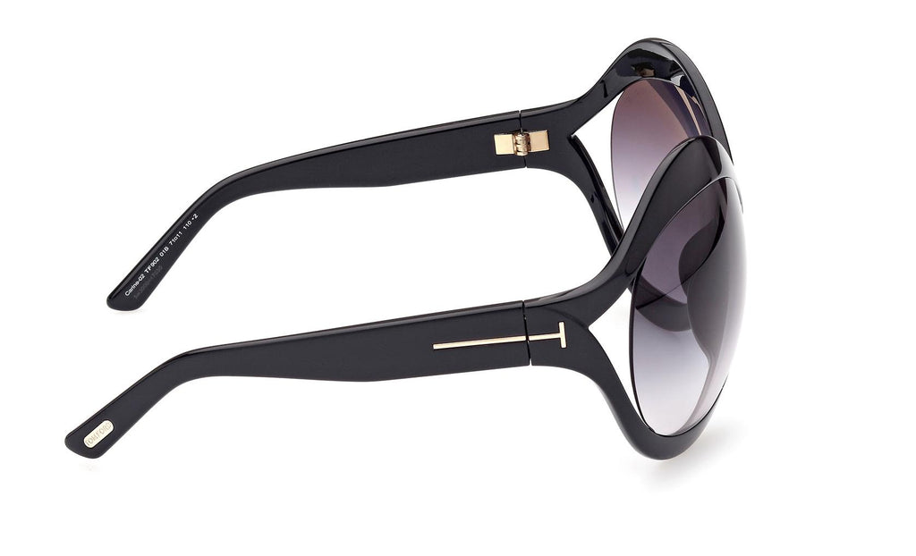 Tom Ford Carine-02 FT0902 01B - Sunglasses for Woman  display picture 2