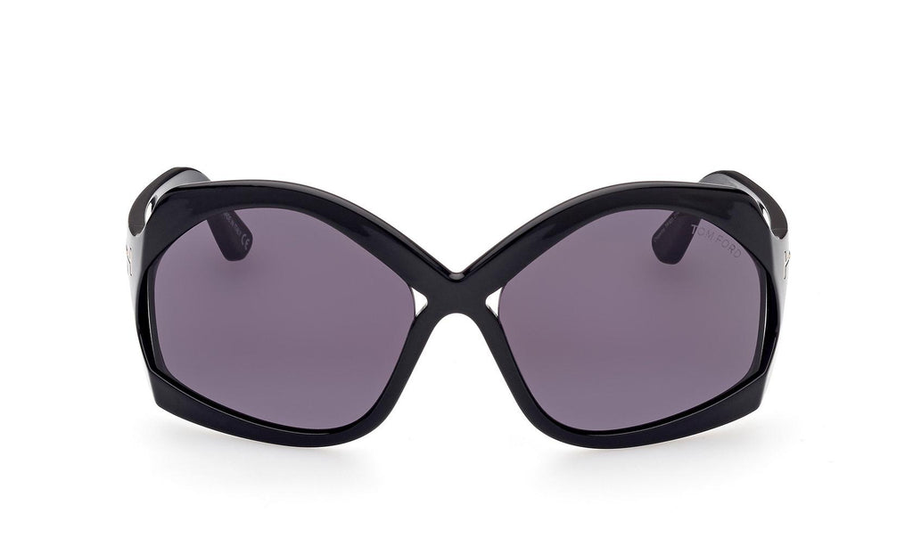 NEW TOM FORD SUNGLASSES CHEYENNE TF903 01A BLACK WOMEN EYEWEAR FT0903/S 01A TOM FORD NEW TOM FORD CHEYENNE FT0903/S SUNGLASSES TOM FORD  main image 2