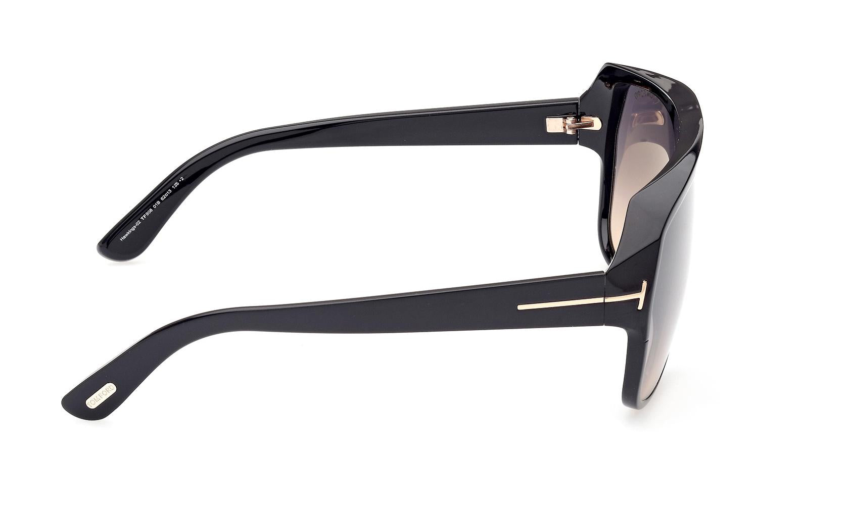 Tom Ford Hawkings-02 Sunglasses FT0908 01B