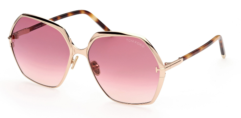 Tom Ford Fonda Sunglasses FT0912 28T