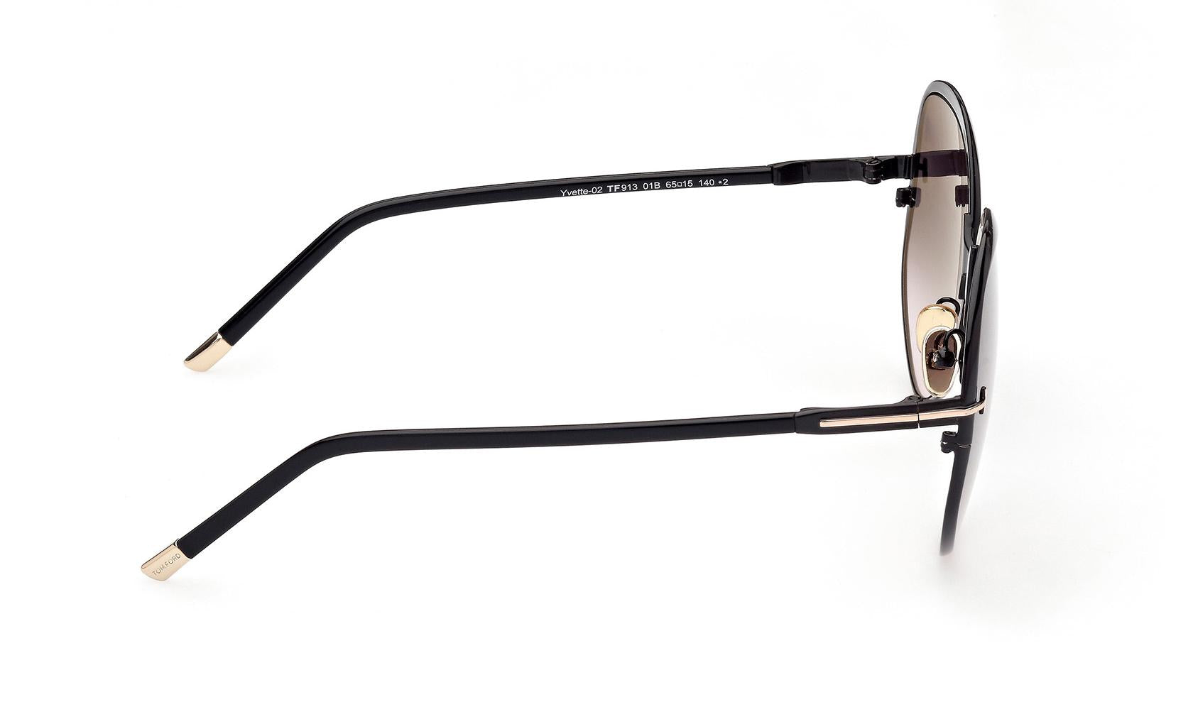 Tom Ford Yvette-02 Sunglasses FT0913 01B