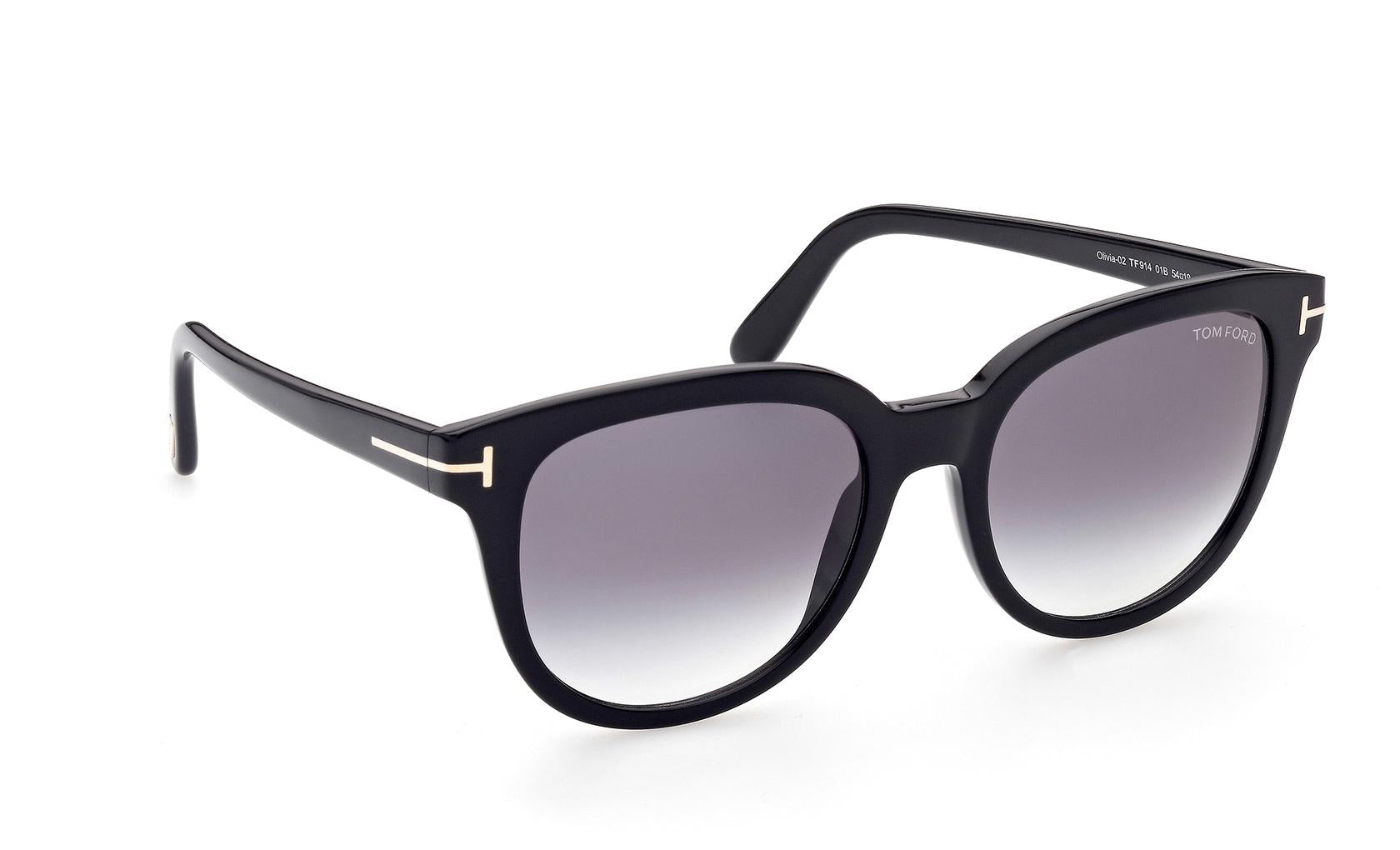 Tom Ford Olivia-02 Sunglasses FT0914 01B