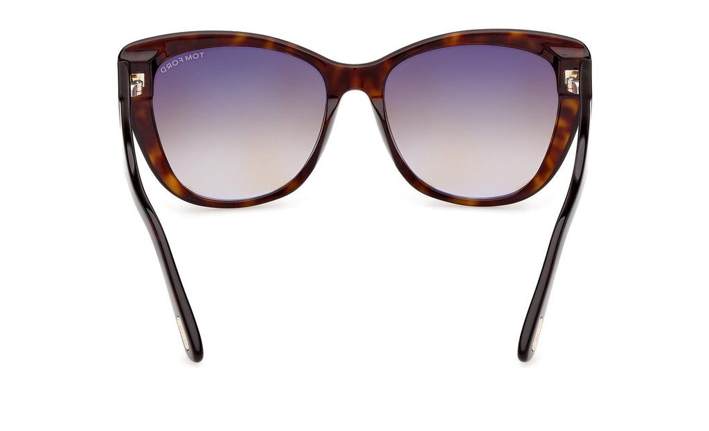 Tom Ford Nora FT0937 52K Sunglasses Havana Cat Eye Frame, Roviex Lenses Tom Ford Nora FT0937 52K - Sunglasses for Woman – LookerOnline main image 3