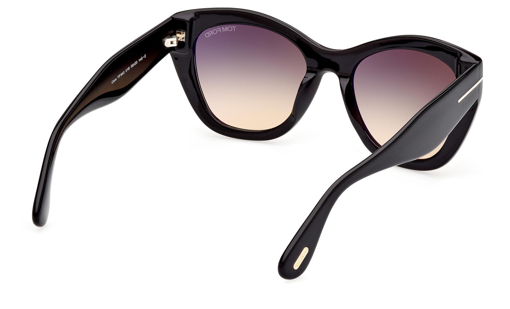 Tom Ford Cara Sunglasses FT0940 01B