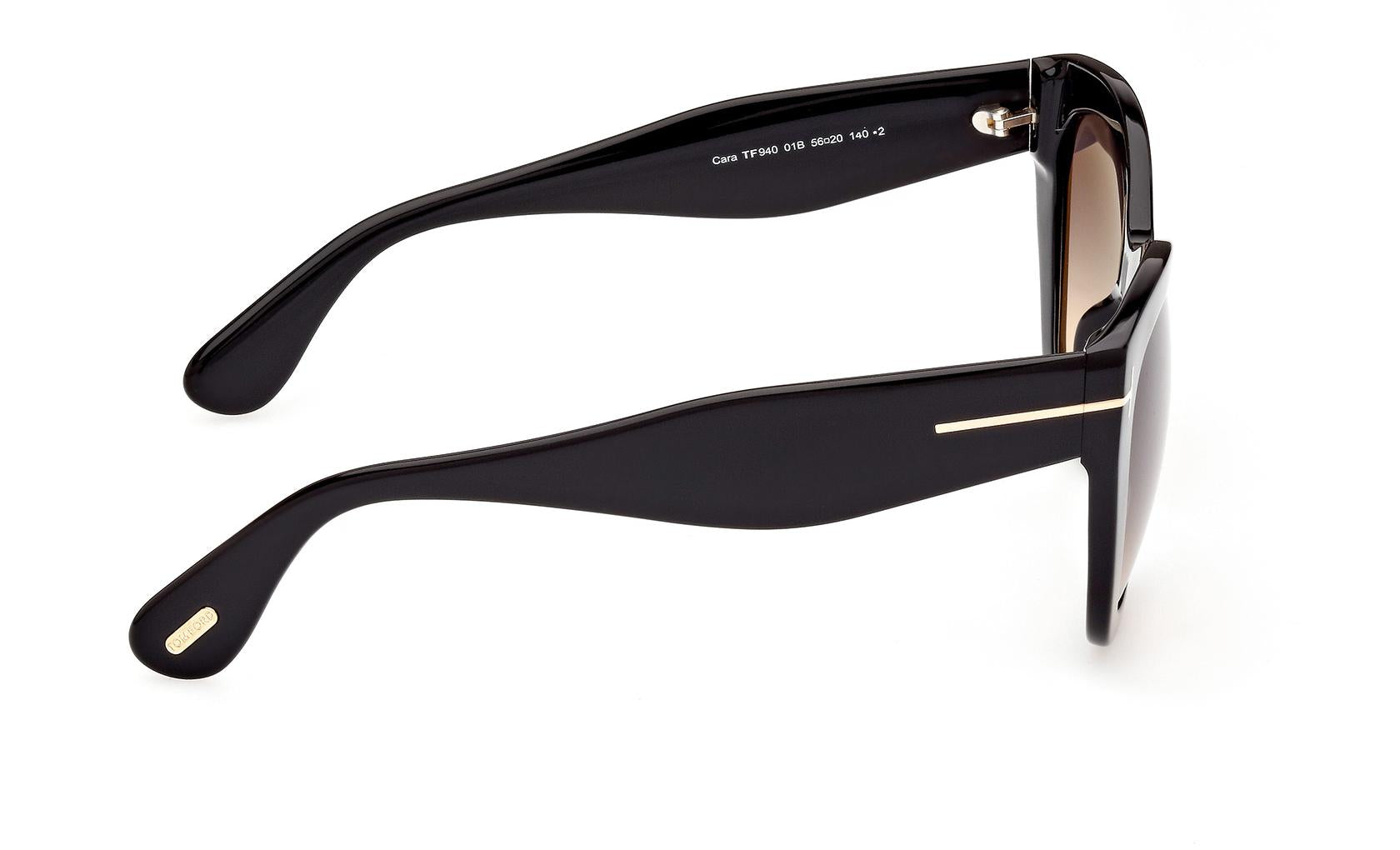 Tom Ford Cara Sunglasses FT0940 01B