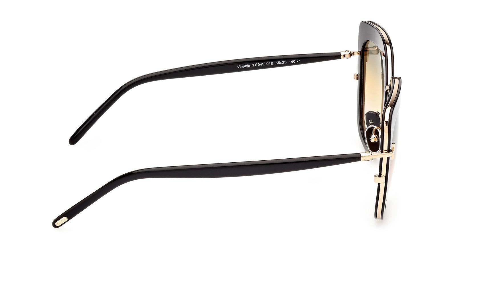 Tom Ford Virginia Sunglasses FT0945 01B