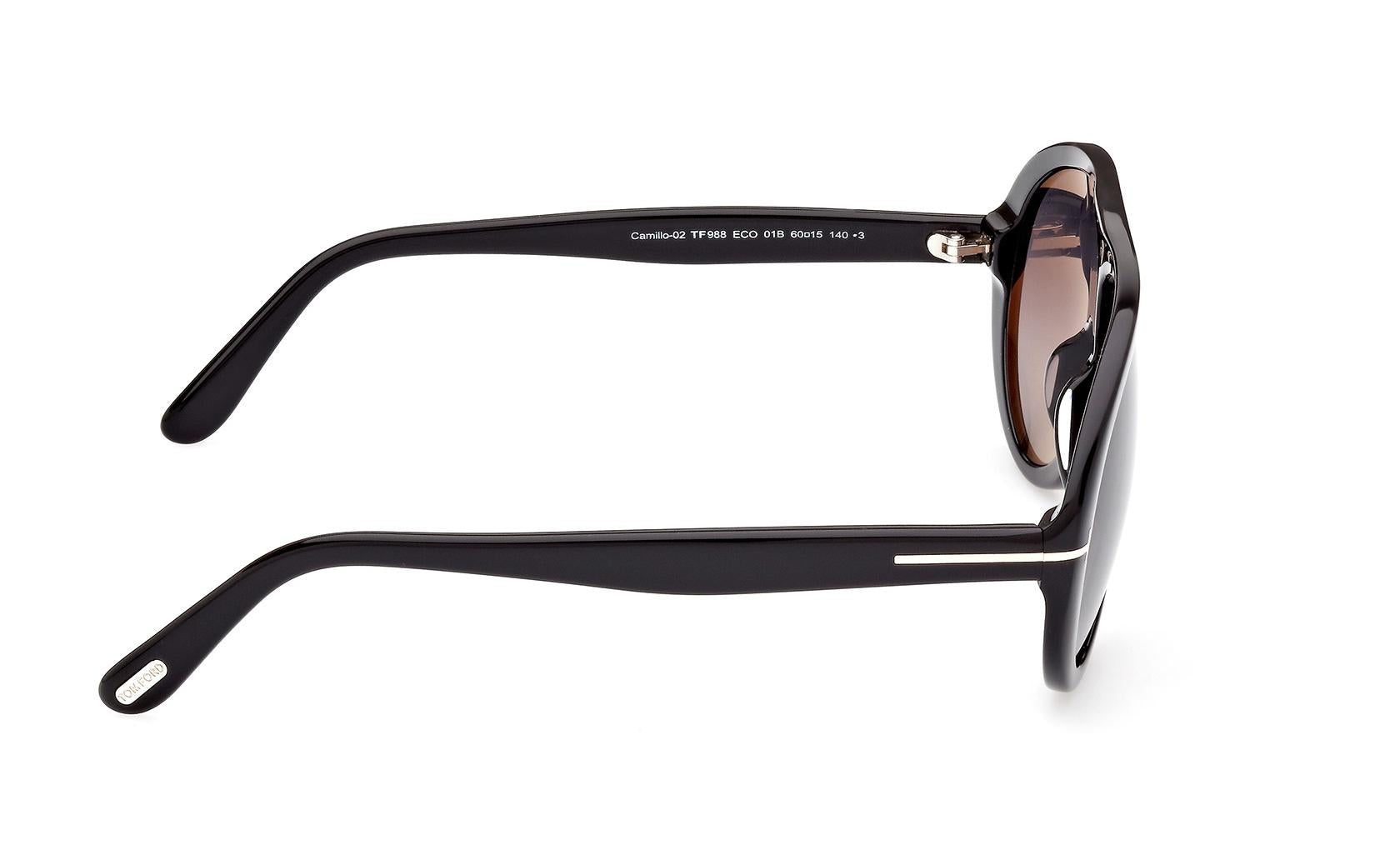 Tom Ford Camillo-02 Sunglasses FT0988 01B