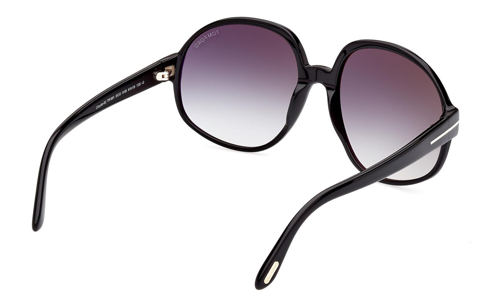 Tom Ford Claude-02 Sunglasses FT0991 01B