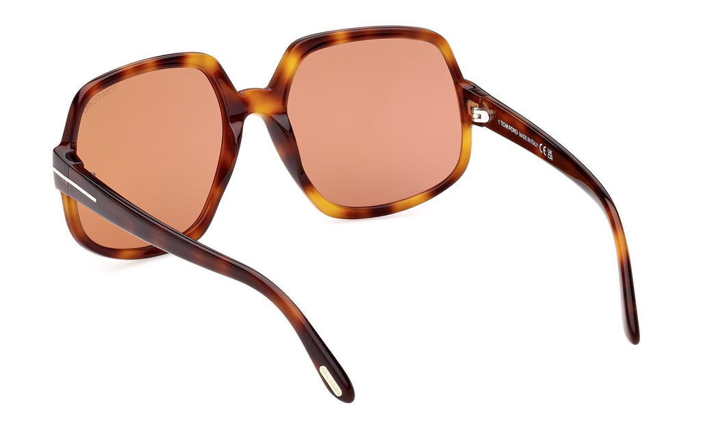 Tom Ford Delphine-02 TF992 52E 60mm Oversized Butterfly Sunglasses Havana Brown NEW TOM FORD FT0992/S Delphine-02 52E Authentic Women  main image 4
