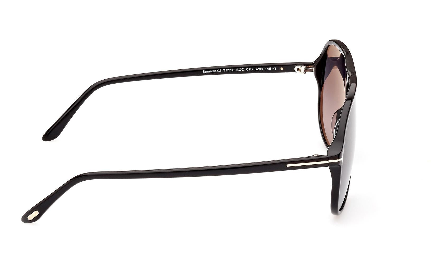 Tom Ford Spencer-02 Sunglasses FT0998 01B