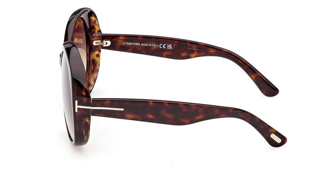 NEW TOM FORD ANNABELLE TF1010 52B WOMEN OVERSIZED SUNGLASSES TOM FT1010/S TOM FORD NEW TOM FORD ANNABELLE TF1010 52B SUNGLASSES TOM  main image 3