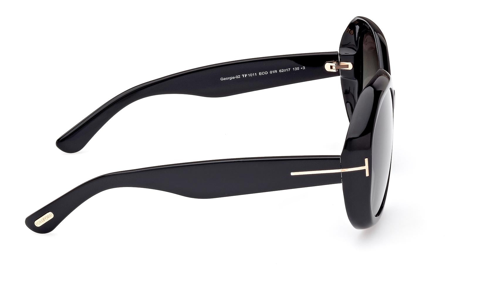 Tom Ford Georgia-02 Sunglasses FT1011 01B