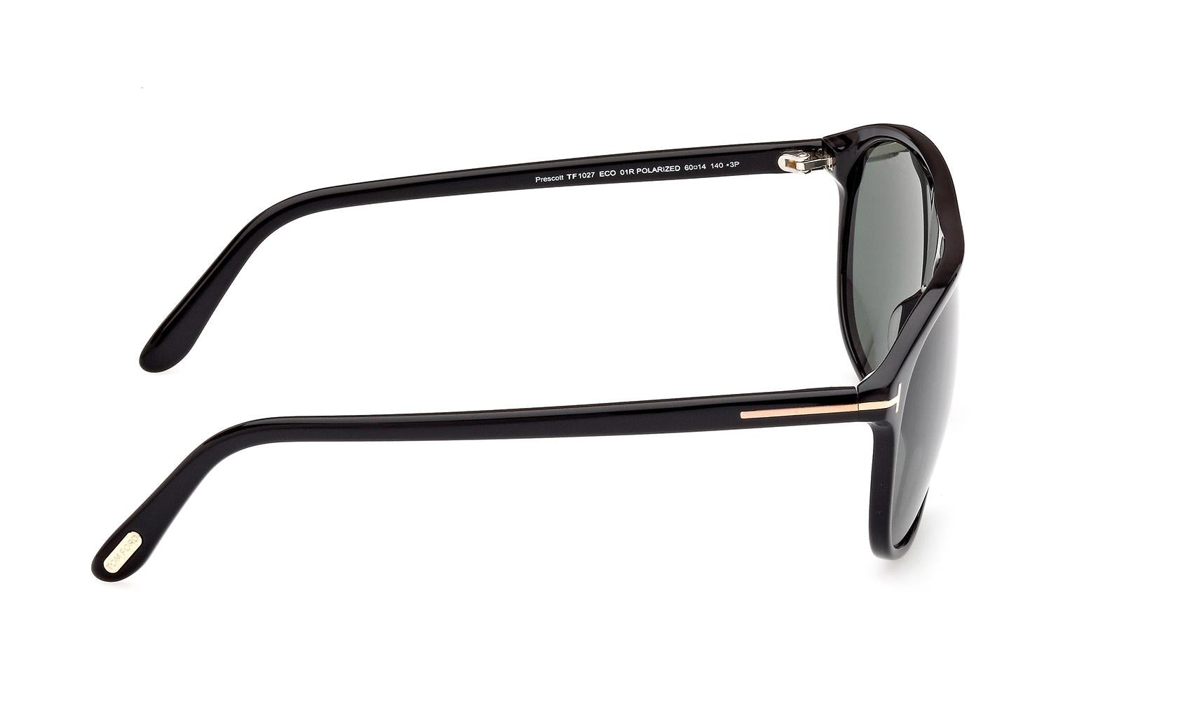 Tom Ford Prescott Sunglasses FT1027 01R