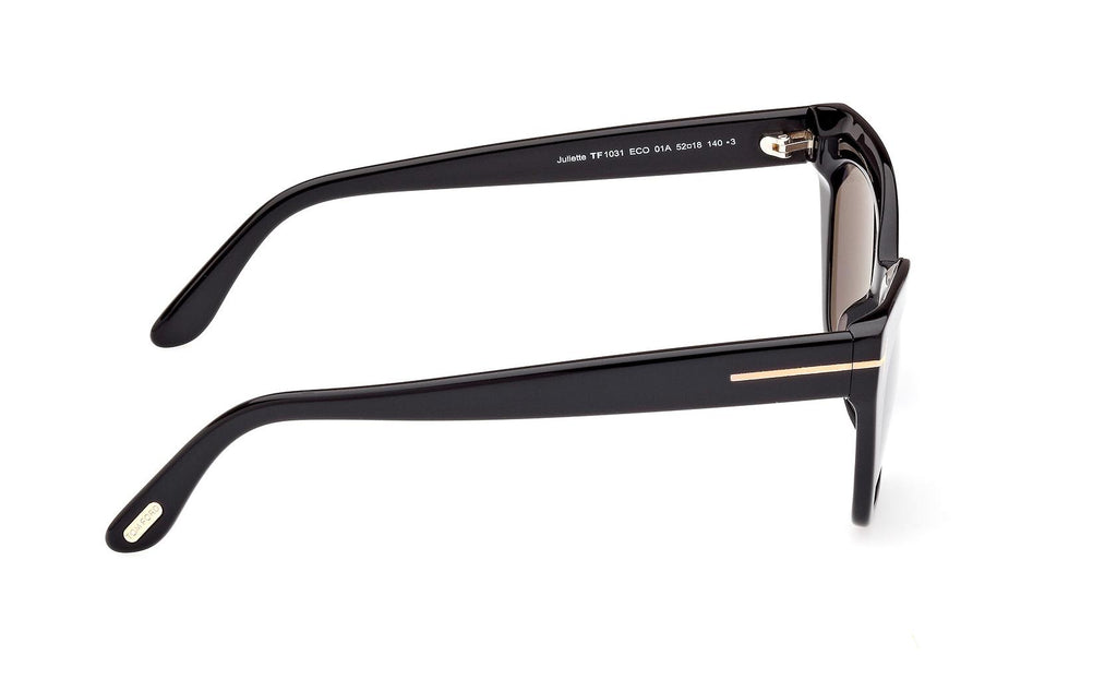 NEW TOM FORD SUNGLASSES FT1031 01A BLACK EYEWEAR TOM FORD TF1031 01A JULIETTE Tom Ford Juliette FT1031 01A - Sunglasses for Woman  main image 4