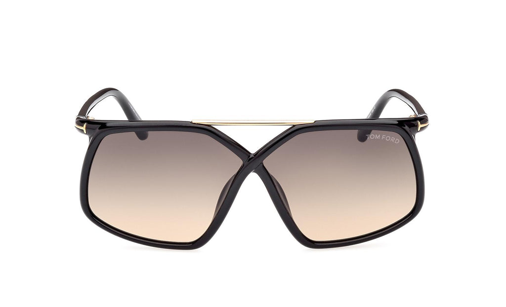 AirDP Style Meryl – Occhiali Da Sole Donna TR90 – Modello C2 Soft Touch Black – Lenti 54 Mm – Con Custodia - 2