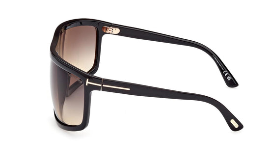 Tom Ford Clint-02 Sunglasses FT1066 01B