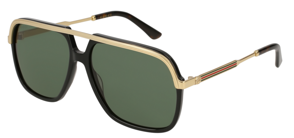 Lunettes de soleil Gucci GG0200S 001 Noir pour Homme et Femme LO