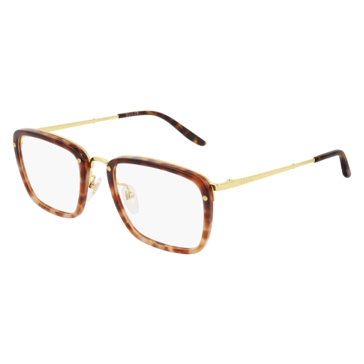 Gucci GG0676O 002 Havana Eyeglasses for Man