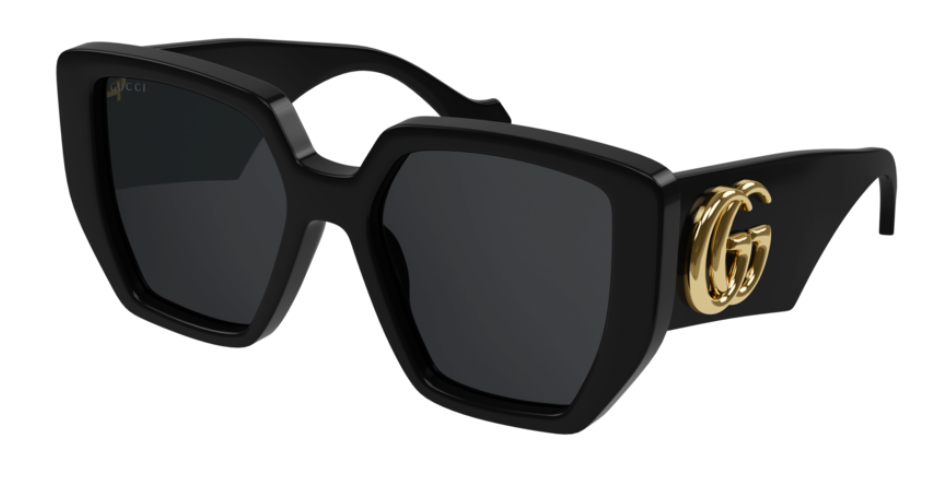 Lunettes de Soleil Gucci GG0956S 003 Noir pour Femme LookerOnline