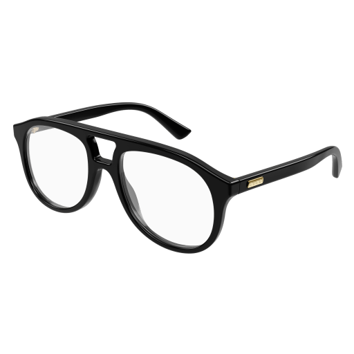 Gucci GG1320O 001 Black Eyeglasses for Man LookerOnline