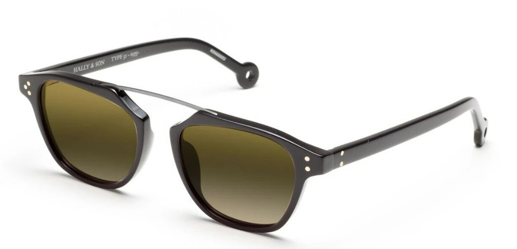 Hally & Son HS666 03 Black – Green Mirror