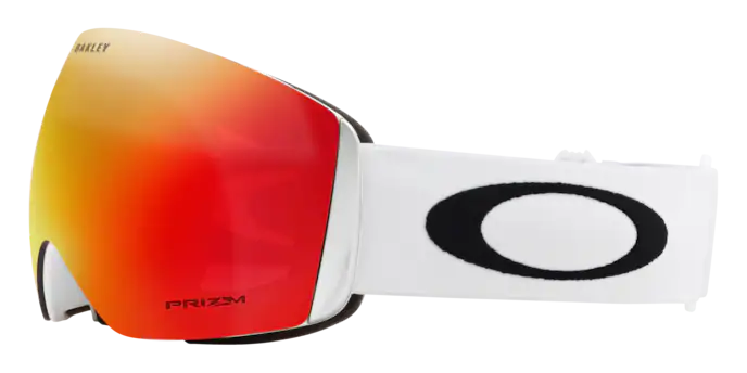 Oakley OO7050 FLIGHT DECK L 705035 - BIANCO OPACO - Prizm Snow Torch Iridium 