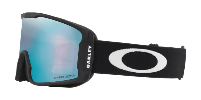 Oakley OO7093 LINE MINER M 709303 - NERO OPACO - Prizm Snow Sapphire Iridium 