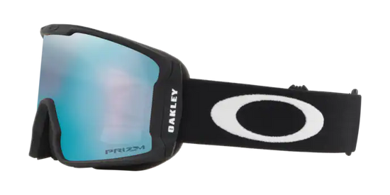 Oakley OO7093 LINE MINER M 709303 - NERO OPACO - Prizm Snow Sapphire Iridium 