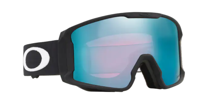 Oakley OO7093 LINE MINER M 709303 - NERO OPACO - Prizm Snow Sapphire Iridium 