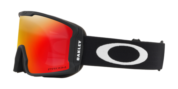 Oakley OO7093 LINE MINER M 709304 - NERO OPACO - Prizm Snow Torch Iridium 