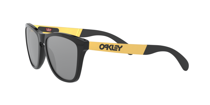 Oakley OO9428 Frogskins™ Mix 55 Prizm Ruby Polarized & Crystal Blue Polarized  Sunglasses