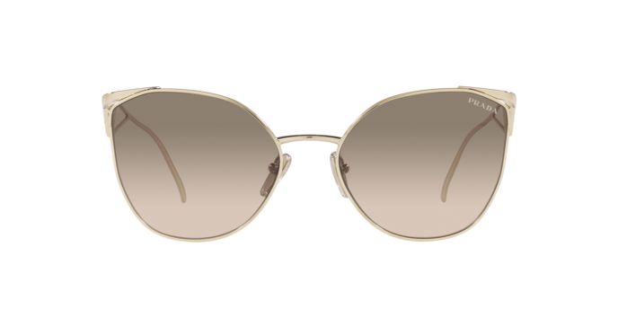 Prada PR 50ZS ZVN3D0 Sunglasses Pale Gold for Woman Prada PR 50ZS ZVN3D0 Sunglasses Pale Gold for Woman